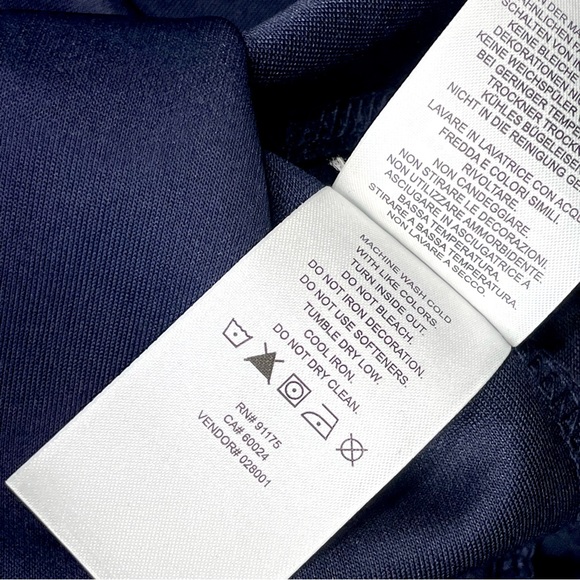 Fila Men’s Performance Sweatshirt Activewear Hoodie Size XXL 2XL Navy Blue NWT - Picture 9 of 16